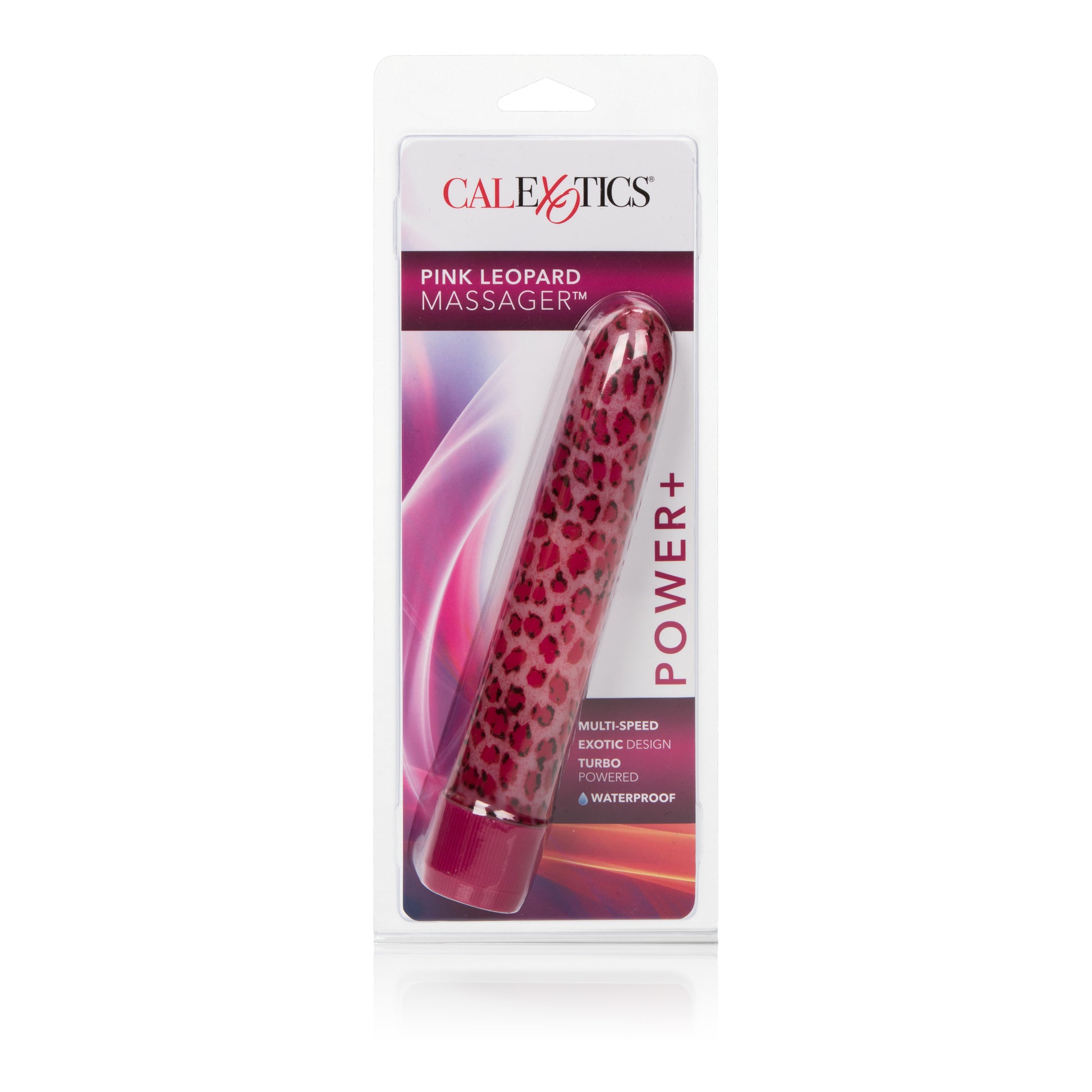 CalExotics Leopard Massager – Multi-Speed Vibrator – Pink