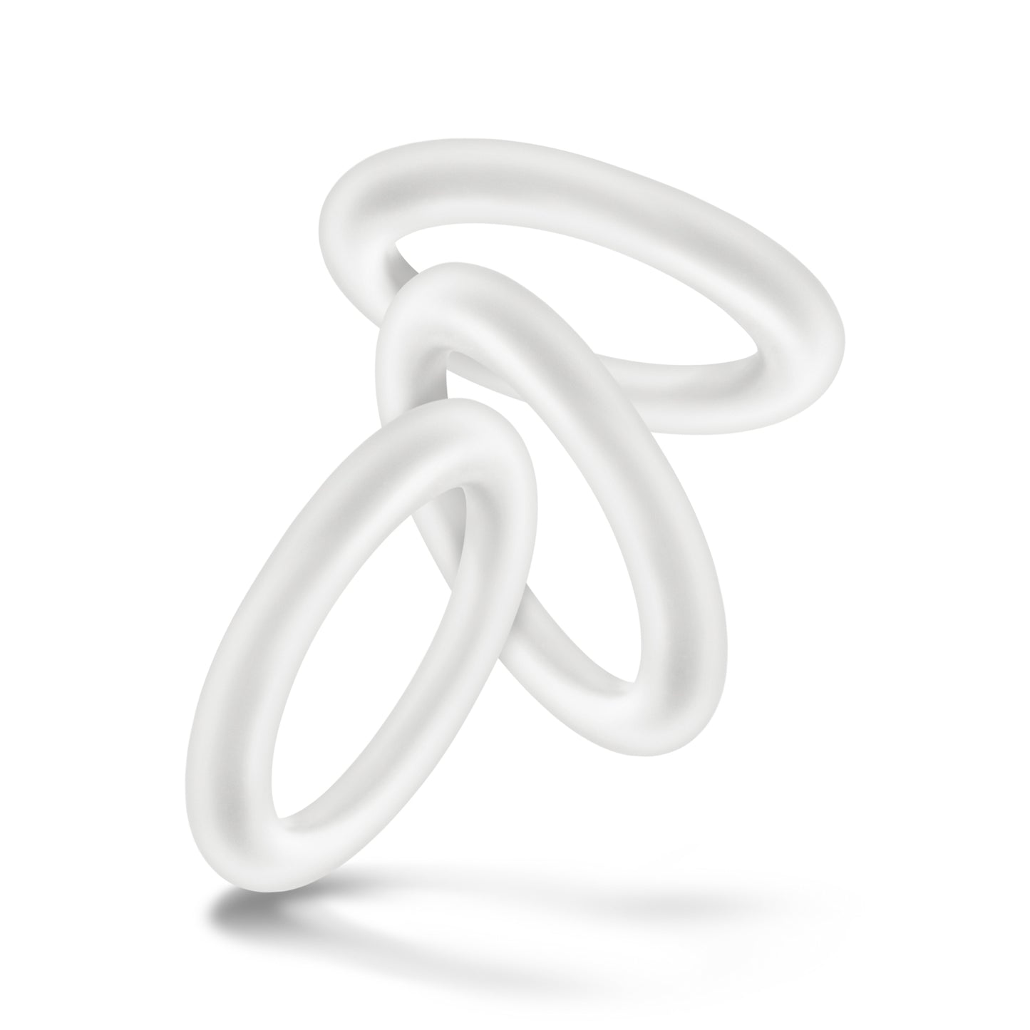 Blush Performance Vs2 Pure Premium Silicone Cockrings – Small – White