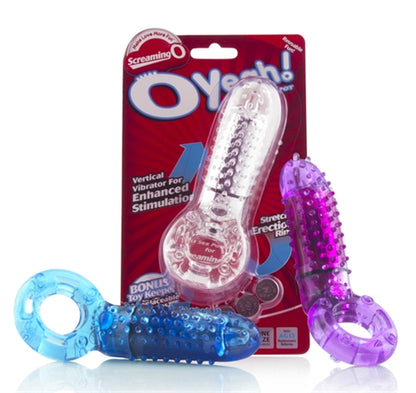 Screaming O O Yeah Vibrating Ring – Multi Color