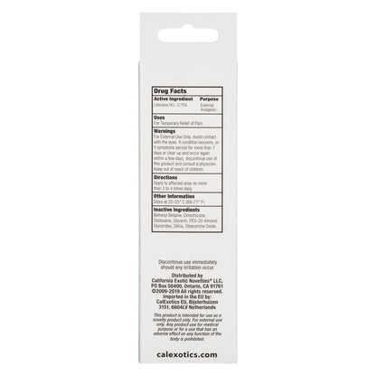 CalExotics Anal Eze Gel - Desensitizing Gel - Unscented - 1.5 Fl. Oz.