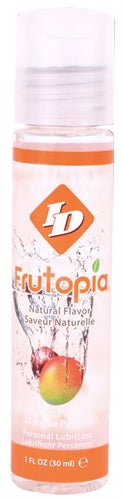 I.D. Lubricants Frutopia Natural Flavor Mango Passion Water-Based Lubricant – 1 Oz