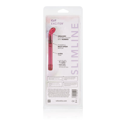 CalExotics Clit Exciter Vibrating Clitoral Stimulator – Pink