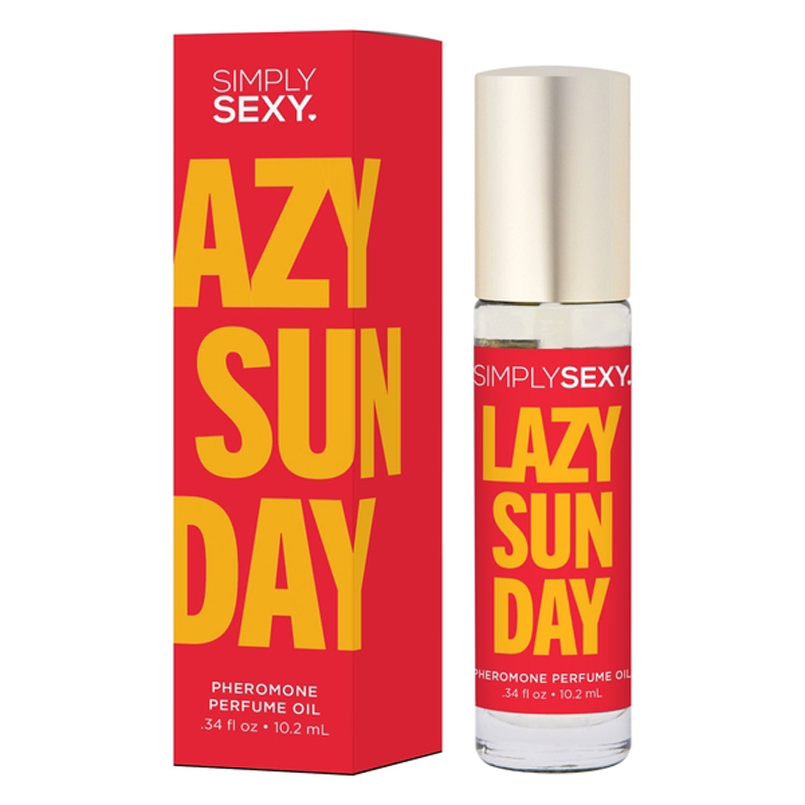 Simply Sexy Pheromone Perfume Oil Lazy Sunday Roll-On – Citrus and Woody Blend