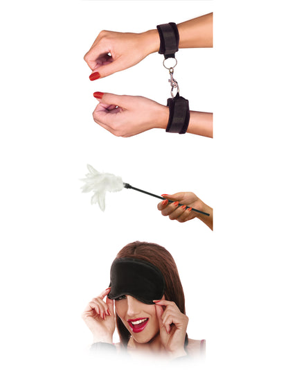 Pipedream Fetish Fantasy Series Sensual Seduction Kit – Black