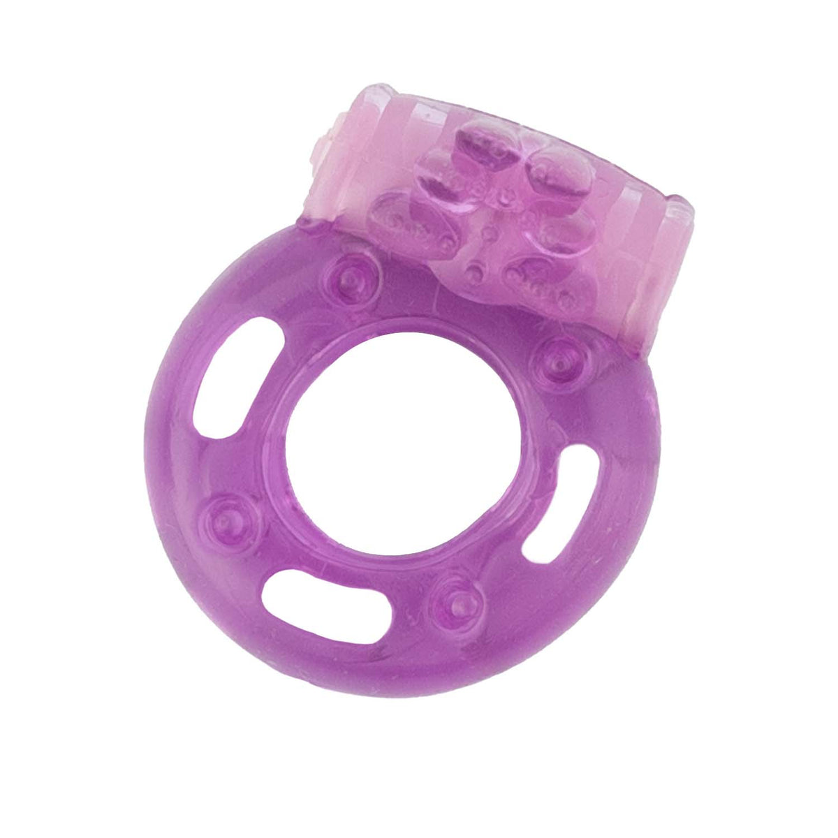Nasstoys Macho Vibrating Cock Ring – Purple – 7 Functions