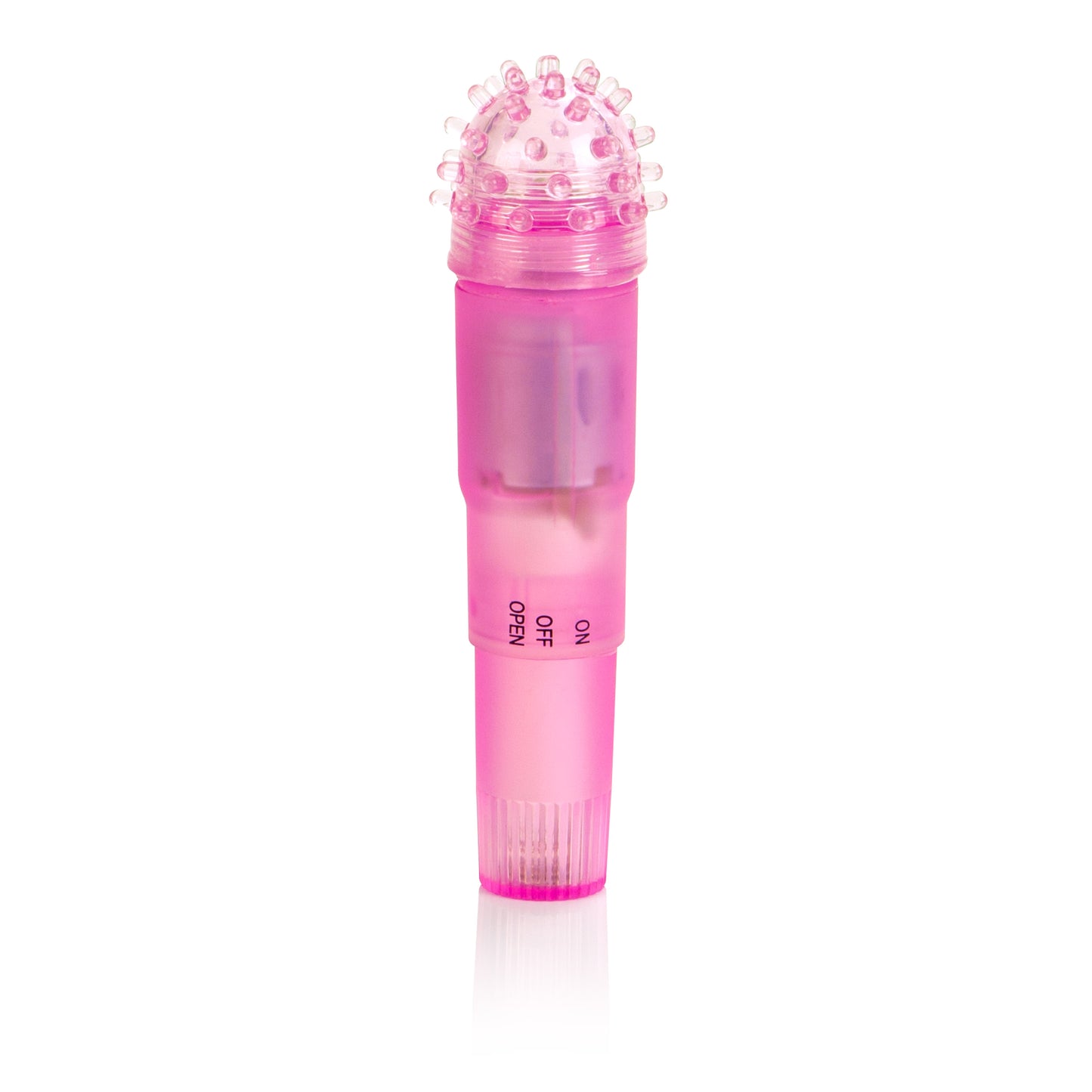 CalExotics First Time Travel Teaser Kit – Pink Pocket Massager with 3 Tips