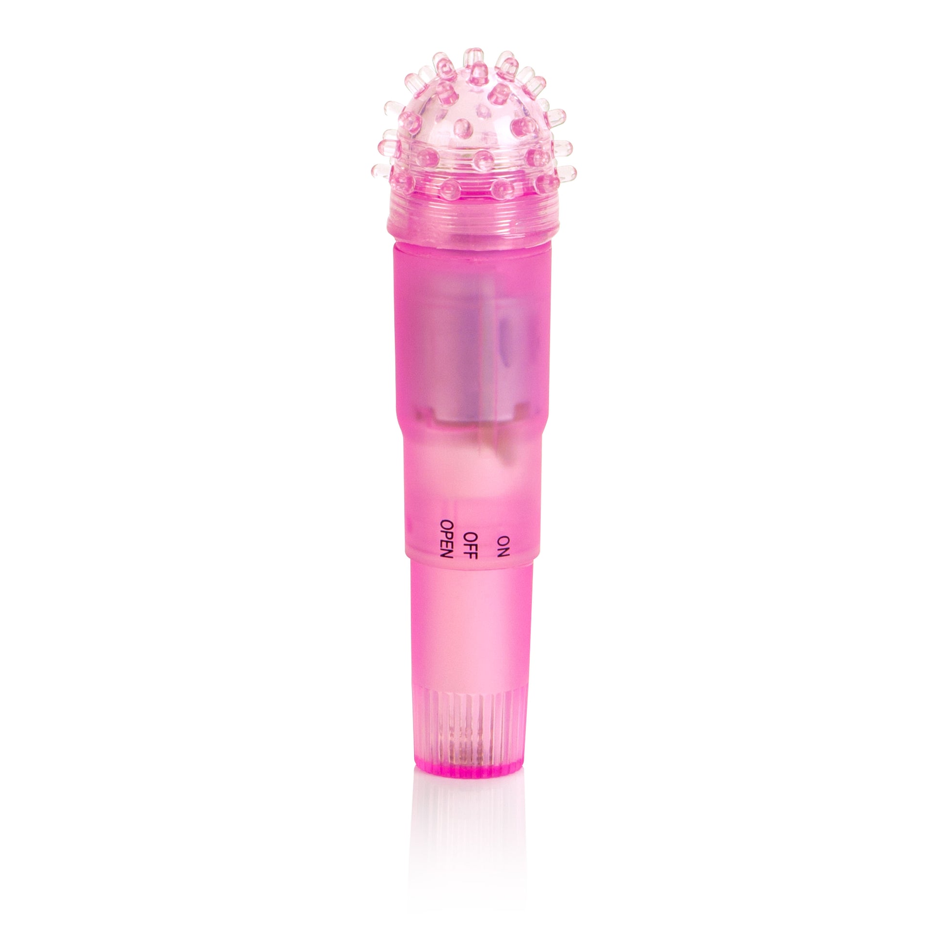 CalExotics First Time Travel Teaser Kit – Pink Pocket Massager with 3 Tips