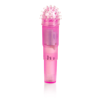 CalExotics First Time Travel Teaser Kit – Pink Pocket Massager with 3 Tips
