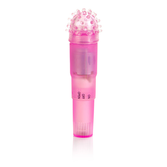 CalExotics First Time Travel Teaser Kit – Pink Pocket Massager with 3 Tips