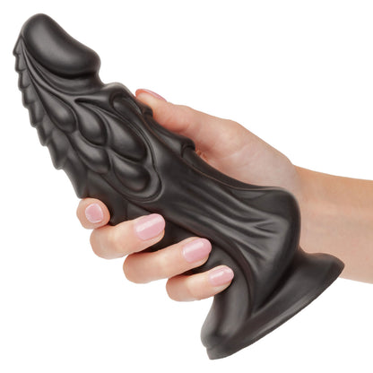 CalExotics Monster Dong The Martian 7.75" - Black - Waterproof Silicone
