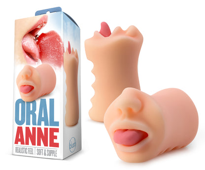 X5 Men Oral Anne - Male Masturbator - Realistic White