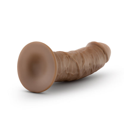 Blush Au Naturel 8 Inch Dildo with Suction Cup - Mocha