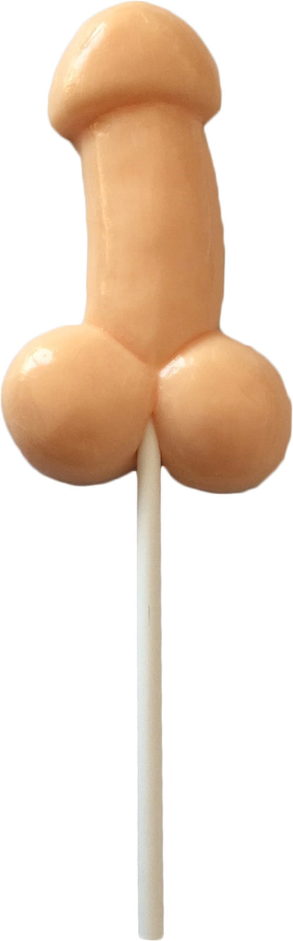 Hott Products Butter Balls Butterscotch Flavored Pecker Pops - Beige Candy Treat