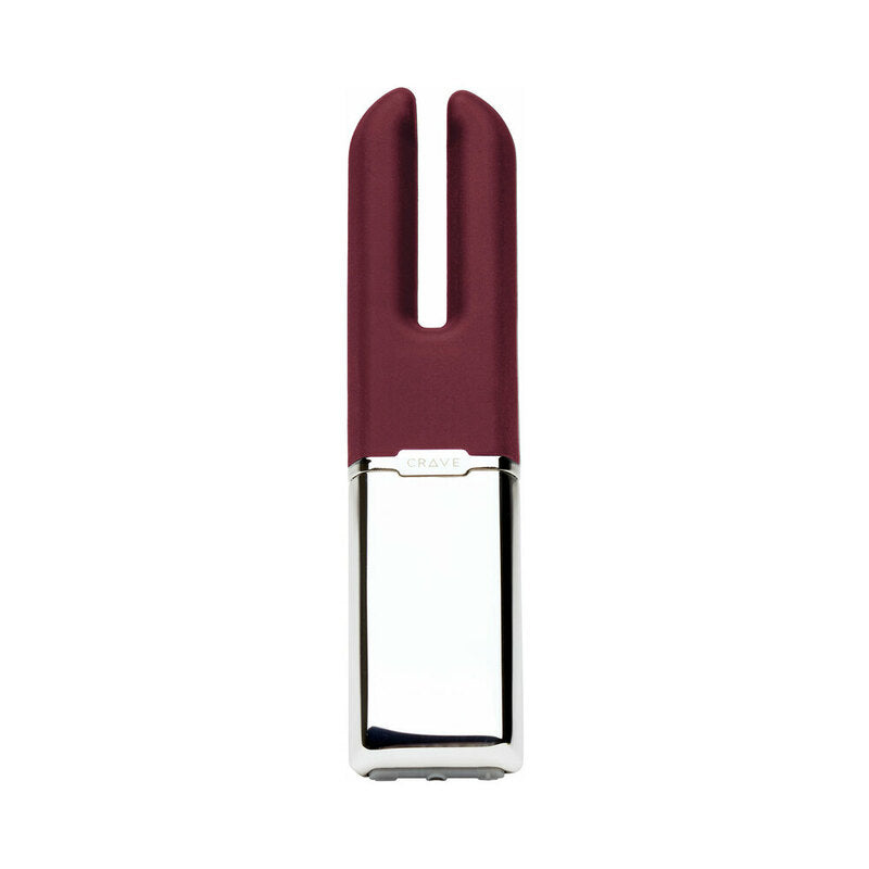 Crave Duet Classic Vibrator – Dual Motor, Waterproof, Wine Red