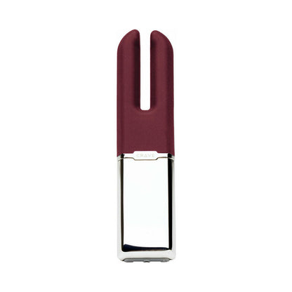 Crave Duet Classic Vibrator – Dual Motor, Waterproof, Wine Red