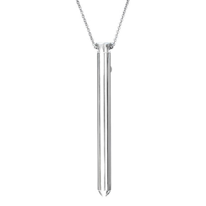 Crave Vesper Necklace Vibe – Silver External Vibrator with Necklace Chain