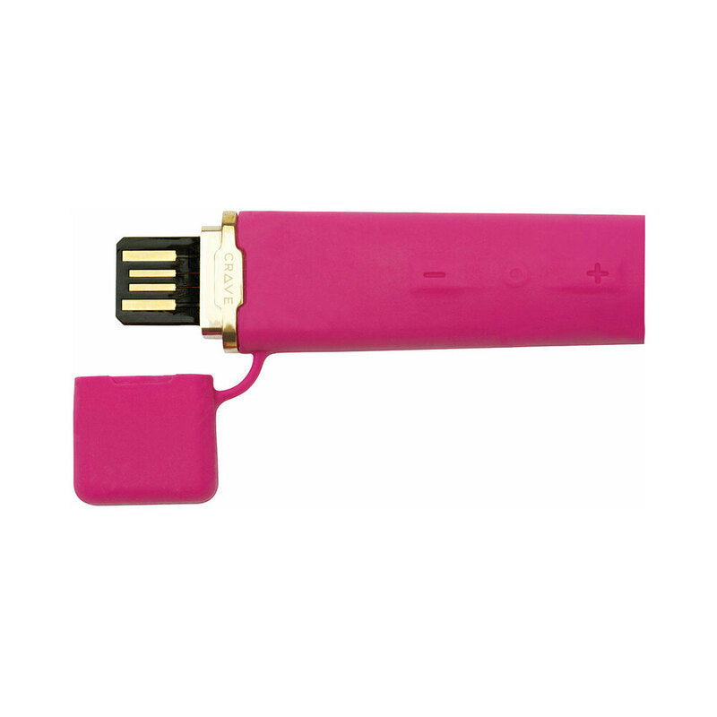 Crave Flex Compact Vibrator with Flexible Tip – Hot Pink