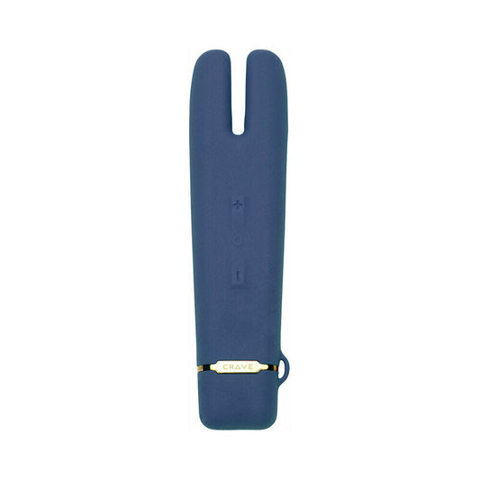 Crave Duet Flex Vibrator – Dual Motor, Waterproof, Blue
