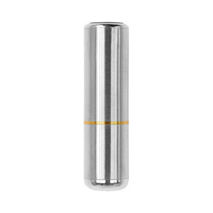 Crave Bullet Vibrator – Silver with Gold Band