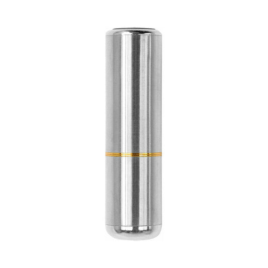 Crave Bullet Vibrator – Silver with Gold Band