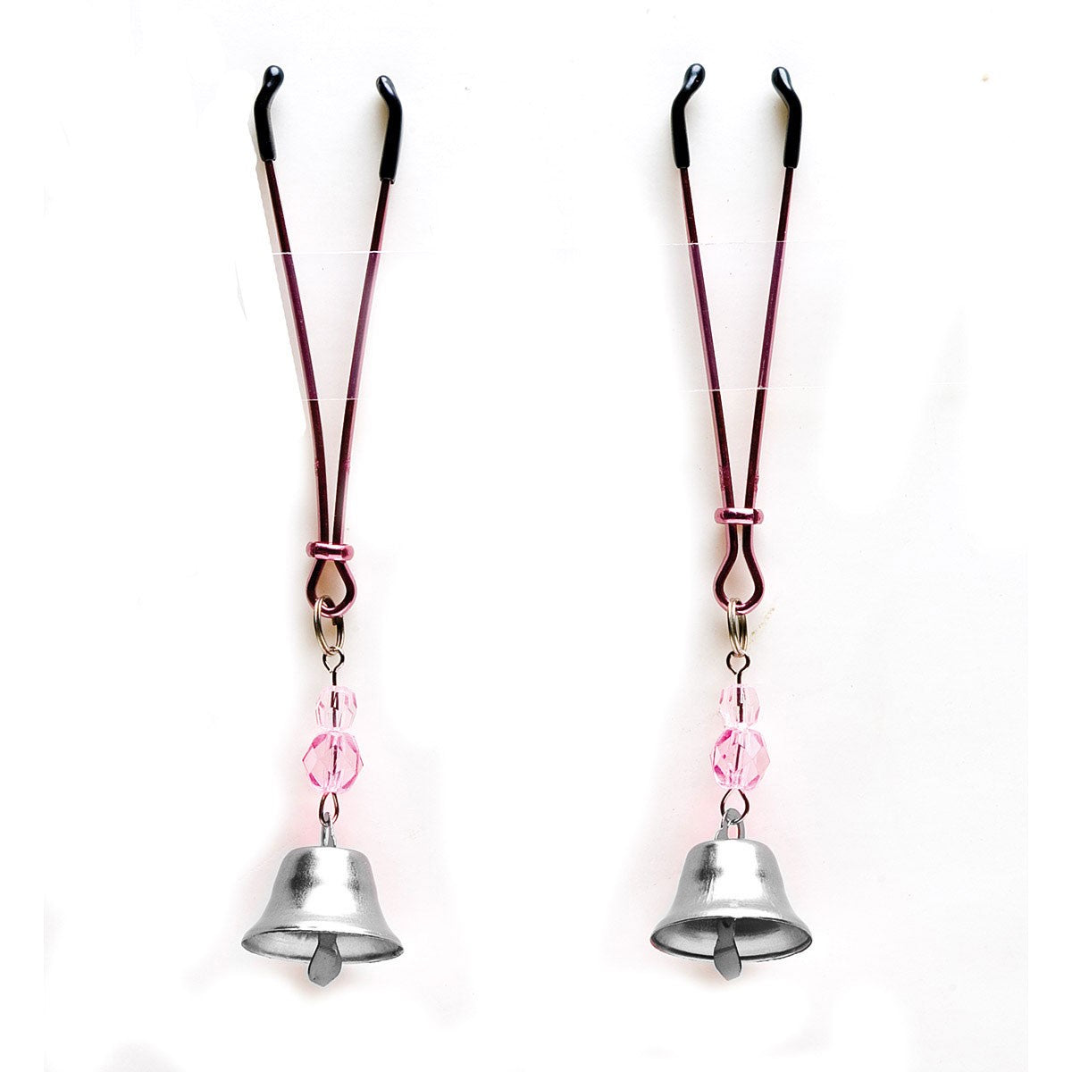 PHS International Sex Kitten Nips (Bells) - Adjustable Cat Ears Toy - Hot Pink