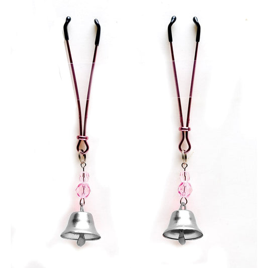 PHS International Sex Kitten Nips (Bells) - Adjustable Cat Ears Toy - Hot Pink