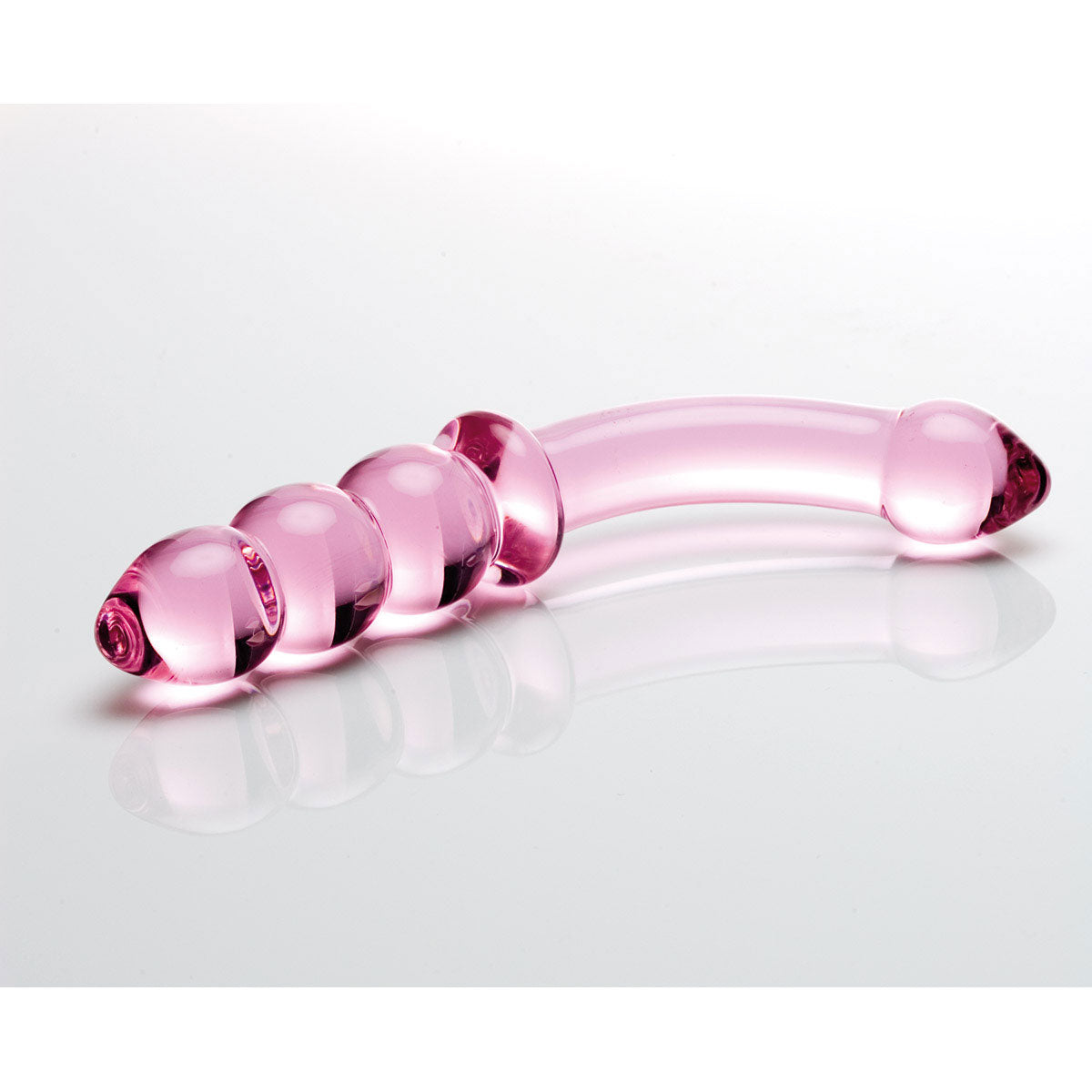 PHS International Sex Kitten Pink Glass G-Spotter – Light Pink G-Spot Stimulator