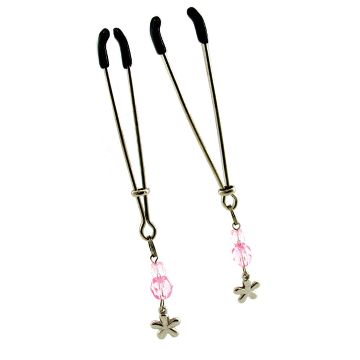 PHS International Sex Kitten Tweezer Clamps – Adjustable Metal Clamps in Light Pink