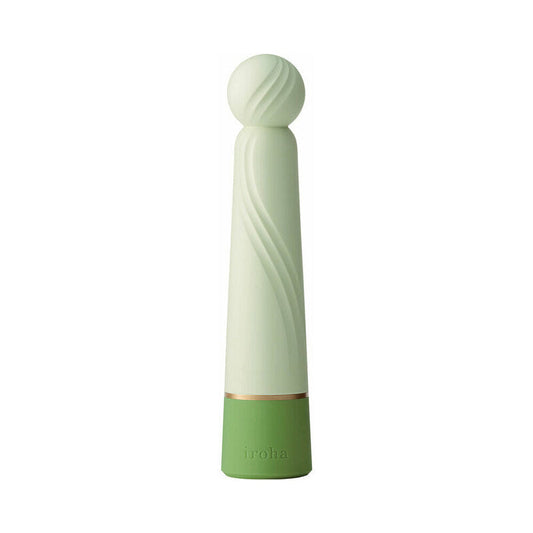 iroha RIN+ HISUI Vibrator – Green – Rechargeable with 4 Vibration Strengths