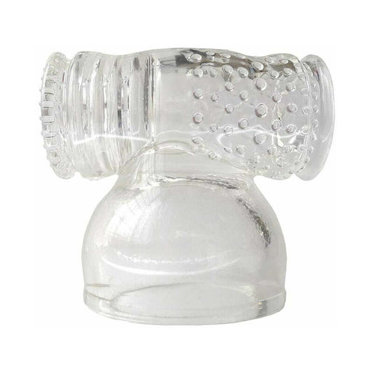 Kinklab Hammerhead Wand Attachment – Clear – TPR Material