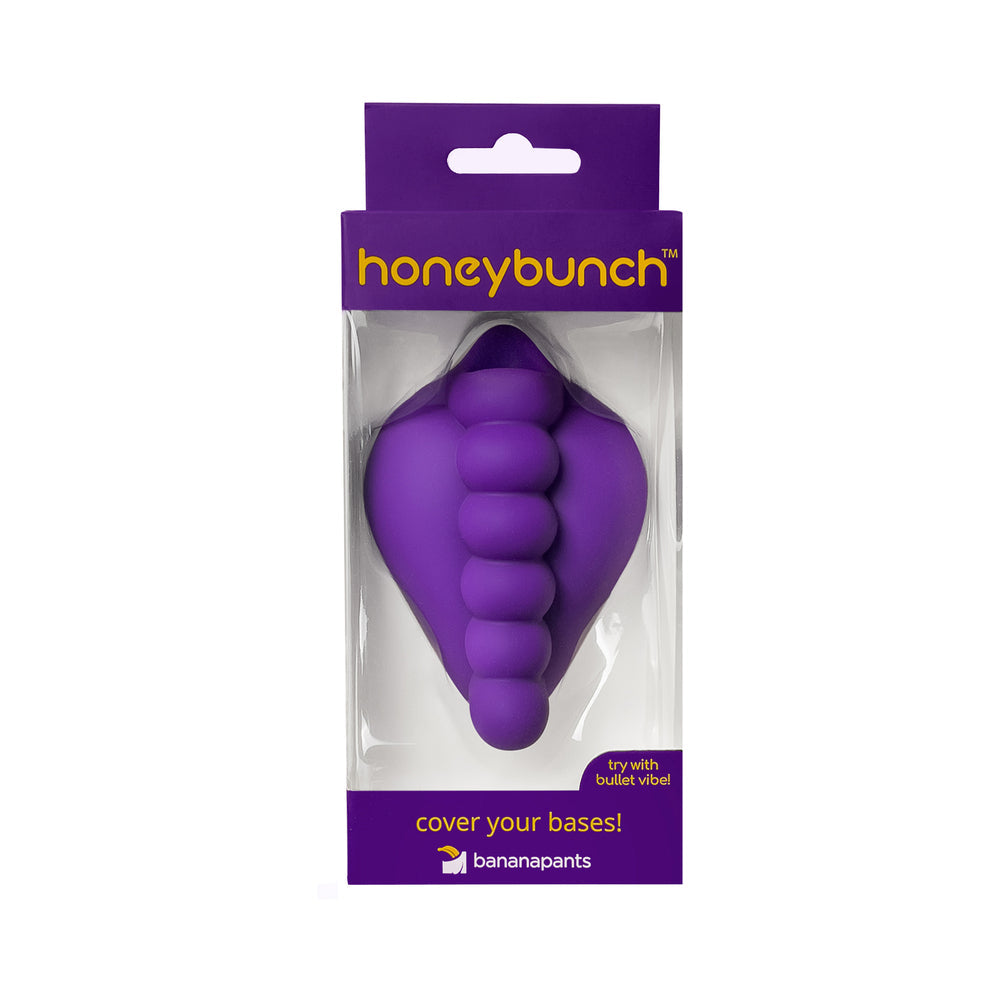 Banana Pants HoneyBunch Silicone Grind Dildo Base Stimulator - Purple