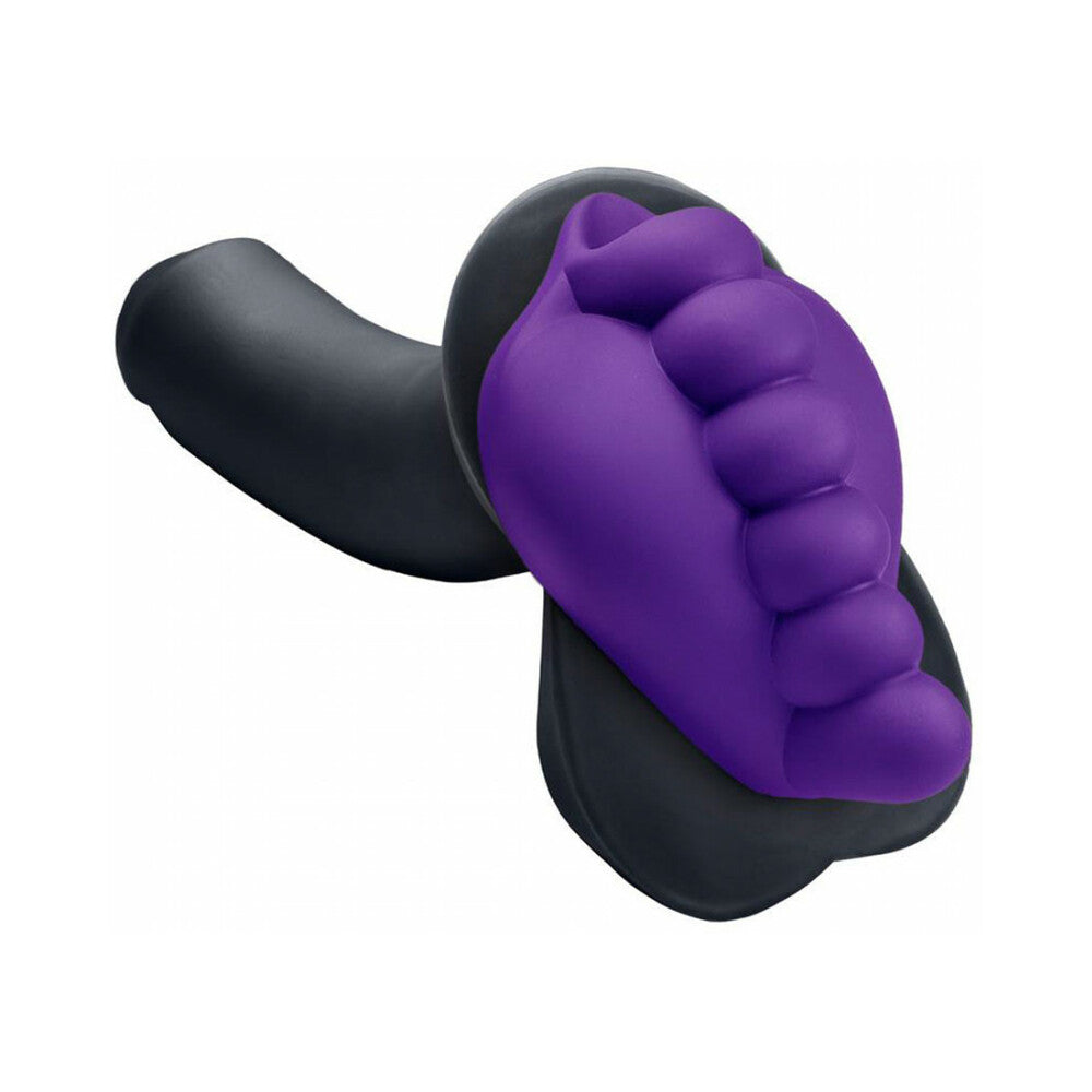 Banana Pants HoneyBunch Silicone Grind Dildo Base Stimulator - Purple