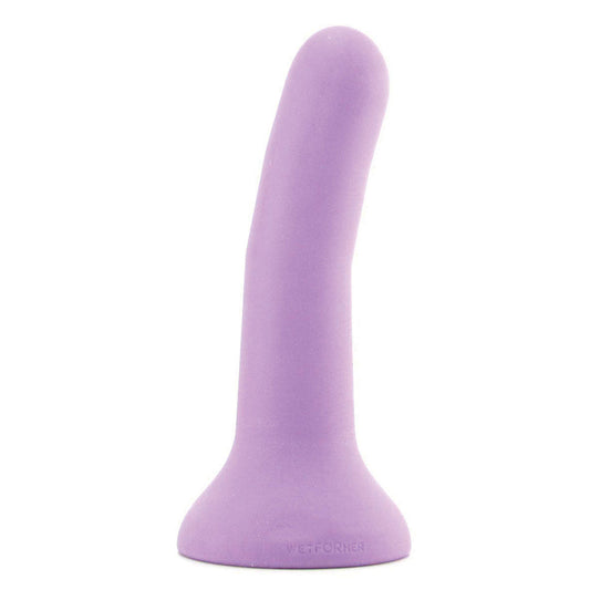 Wet For Her FIVE Medium Dildo – Purple – Non-Phallic Design