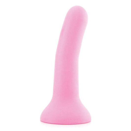 Wet For Her FIVE Medium Dildo – Light Pink – 5.1 in. for G-Spot Stimulation