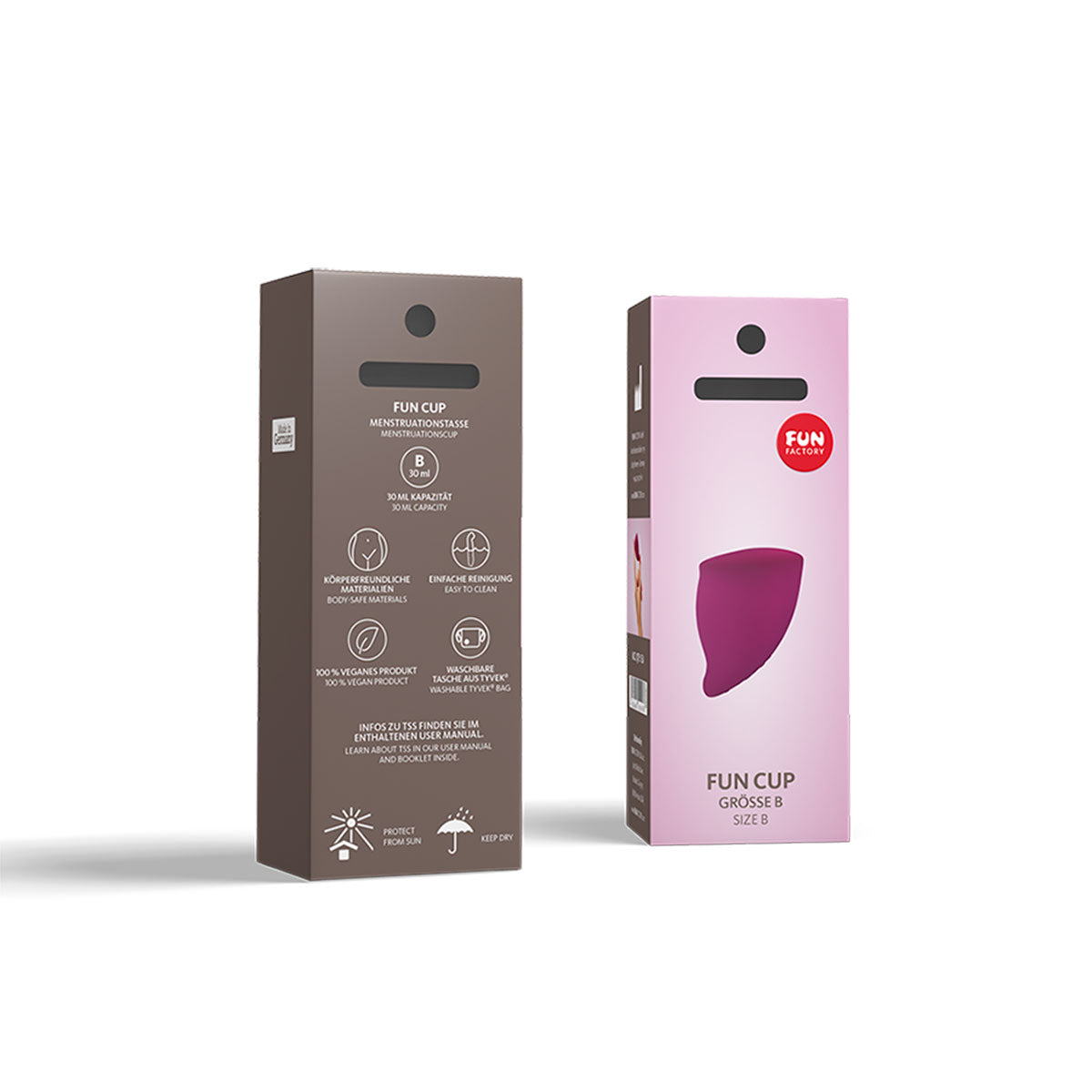 Fun Factory Fun Cup Size B Menstrual Cup – Purple