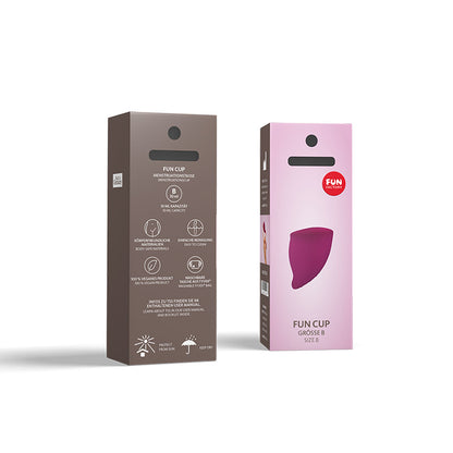 Fun Factory Fun Cup Size B Menstrual Cup – Purple