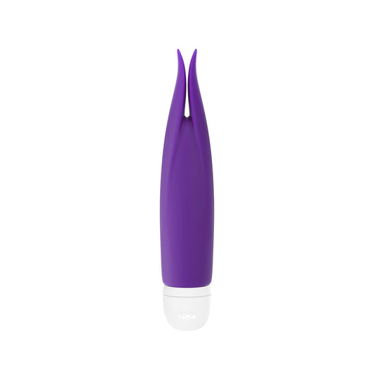 Fun Factory Volita Vibrator – Mini Vibrating Device with Fluttering Tips – Violet