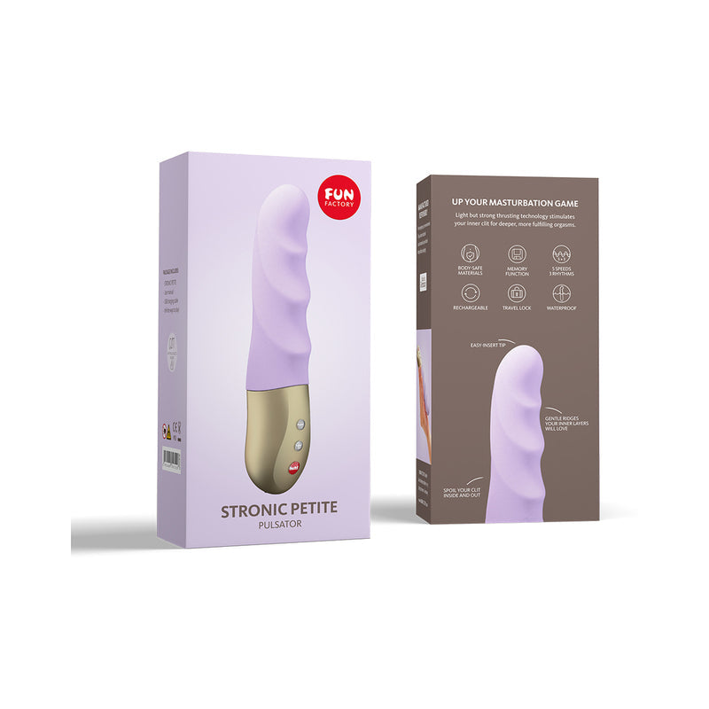 Fun Factory Stronic Petite Pulsator – Light Purple – Thrusting Vibrator