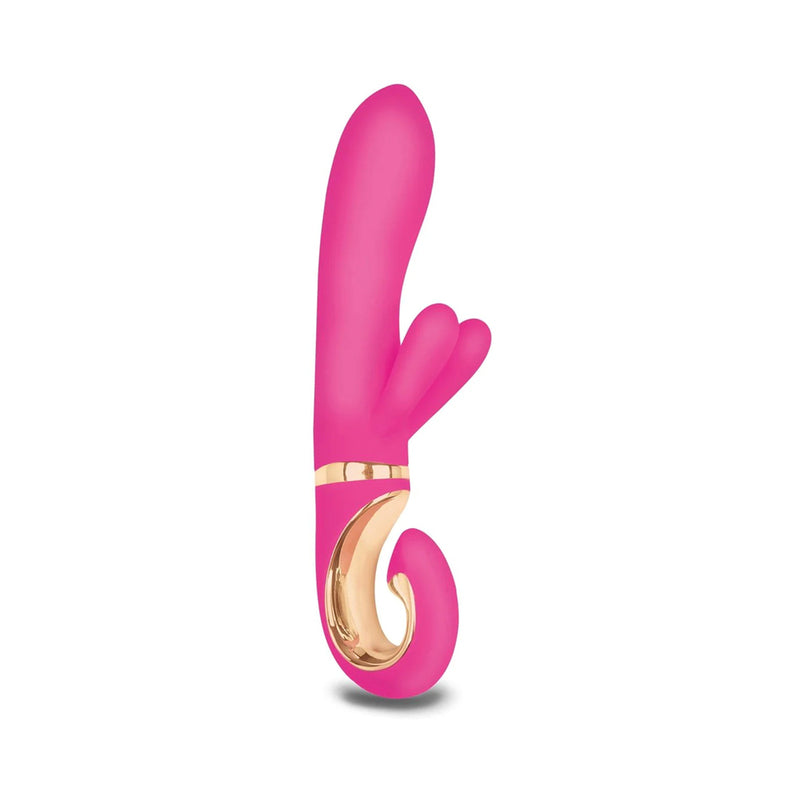 G Vibe G-Rabbit Mini Vibrator – Hot Pink – Waterproof G-Spot and Clitoral Stimulator