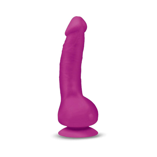 GVibe G-Real Mini 7 in. Vibrating Dildo - Fuchsia