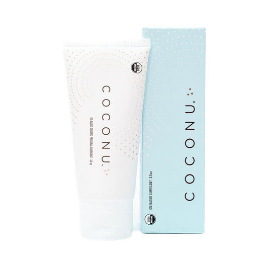 Coconu Oil-Based Organic Personal Lubricant 3 oz – Clear