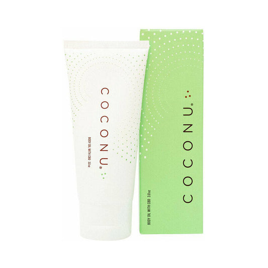 Coconu Hemp Infused Body Oil 3 oz – Edible Massage and Personal Lubricant