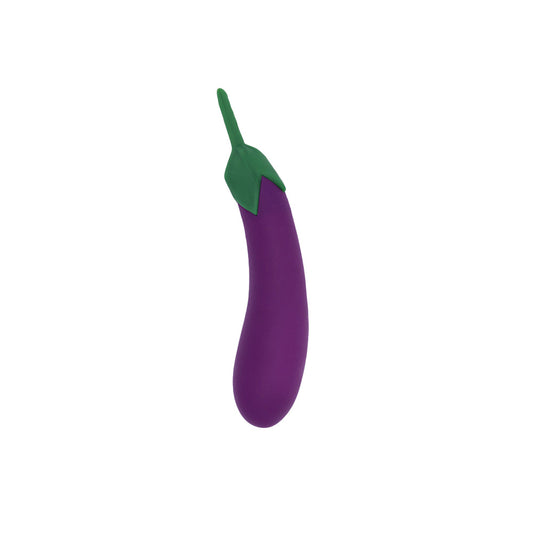 Emojibator Eggplant XL Vibrator – Purple – 10 Vibration Patterns