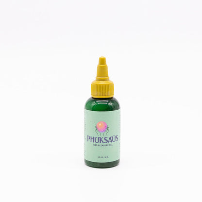 Emojibator Phuksaus CBD Pleasure Gel 2 oz – Clear Gel with Cannabidiol