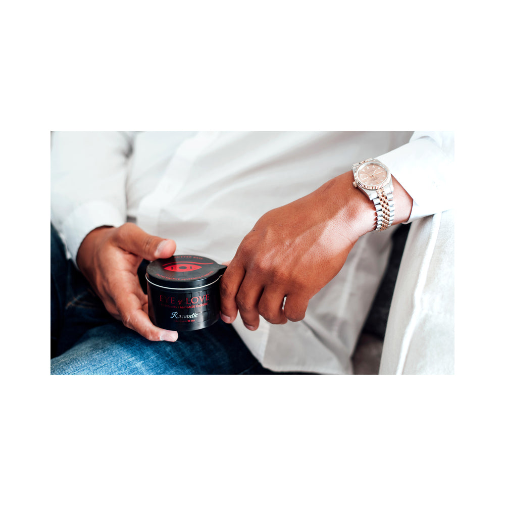 Eye of Love Romantic Attract Her Pheromone Massage Candle – Clear – 3 in 1