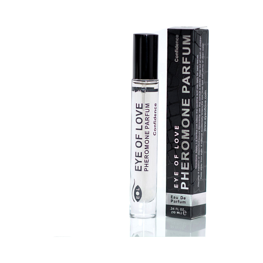 Eye of Love Confidence Pheromone Parfum for Men - 10 ml - Clear