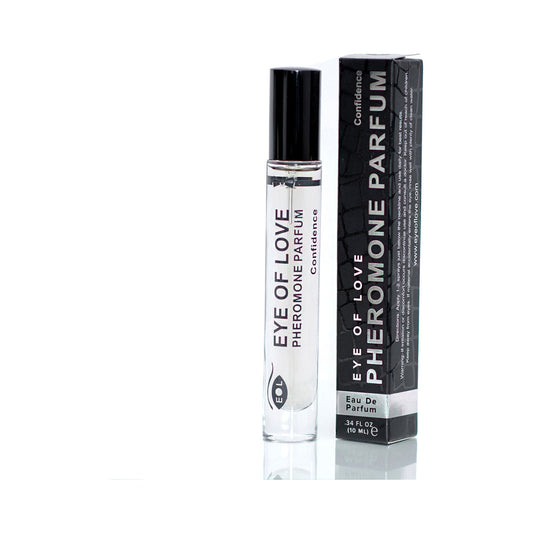 Eye of Love Confidence Pheromone Parfum for Men - 10 ml - Clear