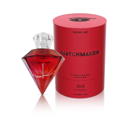 Eye of Love Matchmaker Red Diamond Pheromone Parfum 1 oz - Clear