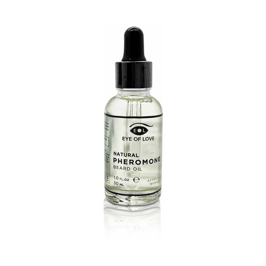 Eye of Love Attract Her Natural Pheromone Beard Oil – 1 oz – Clear