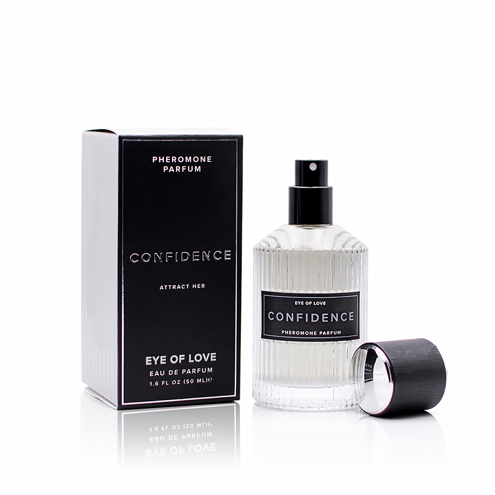 Eye of Love Confidence Pheromone Parfum 1.67 oz – Musky Scent with Jasmine and Honey